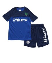 アスレタ（ATHLETA）サッカー フットサルウェア ジュニア プラクティス 上下セット XE-2514J NVY/BLU