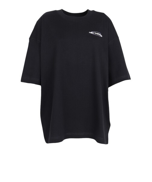 ニューバランス（new balance）スポーツグラフィック オーバーサイズ 半袖Tシャツ WT61P205BK