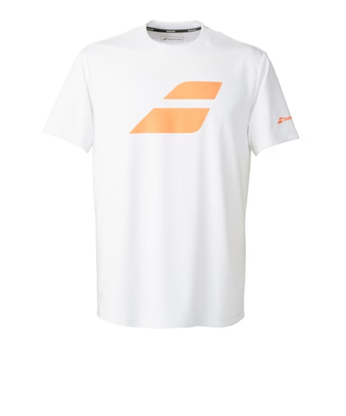 バボラ（BABOLAT）テニスウェア クラブ ショートスリーブシャツ BUP5511C-WH
