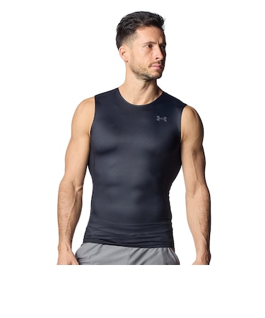 アンダーアーマー（UNDER ARMOUR）UAクール コンプレッション スリーブレス シャツ 6012580 001