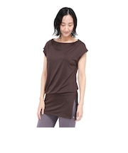 リアルストーン（RealStone）フレンチスリーブトップ RS-L628T-BR