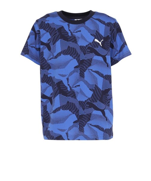 プーマ（PUMA）ESS LOGO LAB ストーリー 2 半袖Tシャツ 694255 16 NVY