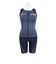 フィラ（FILA）フィットネス水着 レディース 水泳 無地 ジップセパレート水着 黒 M-LLサイズ 316601-MNV 上下セット ジップ