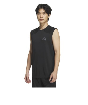 アディダス（adidas）テック エッセンシャルズ クール タッチ ステルス スリーバー ノースリーブ Tシャツ G1908-KF6127