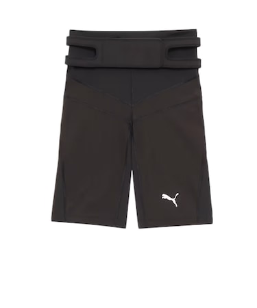 プーマ（PUMA）ランニング スピード ハーフタイツ 骨盤ベルト付 528161 01 BLK