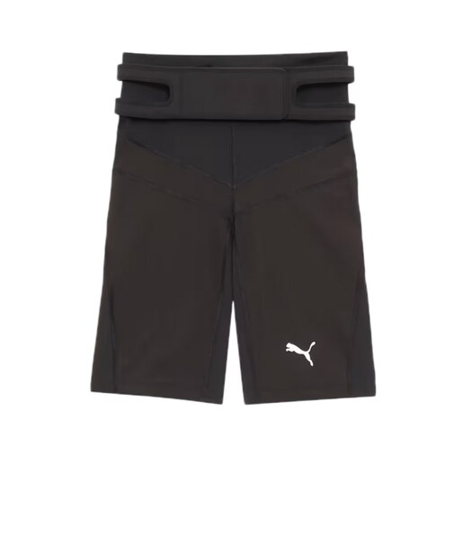 プーマ（PUMA）ランニング スピード ハーフタイツ 骨盤ベルト付 528161 01 BLK
