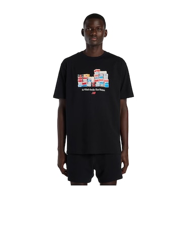 ニューバランス（new balance）ボックスTシャツ MT61H0DXBK