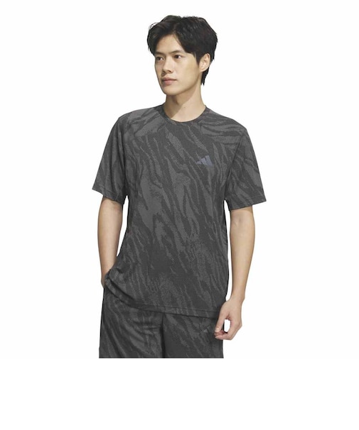 アディダス（adidas）テック エッセンシャルズ クール タッチ カモ AOP 半袖Tシャツ ZR856-KF6131
