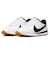 ナイキ（NIKE）スニーカー スポーツシューズ パシフィック レザー ホワイト ブラック HV6430-104