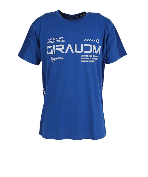 ドライプラスクール シャインブロック UV AUTHENTIC 半袖Tシャツ CT6S0010-TR863-GRSD BLU