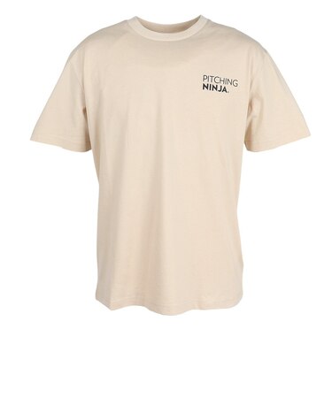 ピッチングニンジャ（PITCHING NINJA ）野球ウェア バックロゴ 半袖 Tシャツ OT0126SS0001-IVO