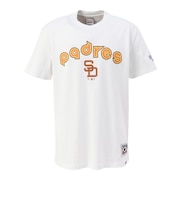 エムエルビー（MLB）野球ウェア サンディエゴ・パドレス COOPERSTOWN DOUBLE ロゴ Tシャツ ML0126SS0007-SD