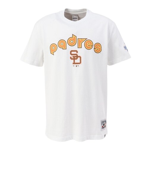 エムエルビー（MLB）野球ウェア サンディエゴ・パドレス COOPERSTOWN DOUBLE ロゴ Tシャツ ML0126SS0007-SD