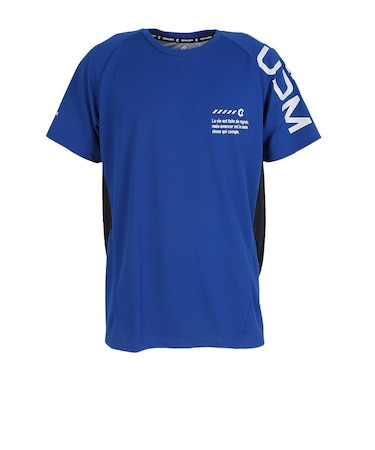 ドライプラスクール シャインブロック スループラス UV SEC 半袖Tシャツ CT6S0012-TR863-GRSD BLU