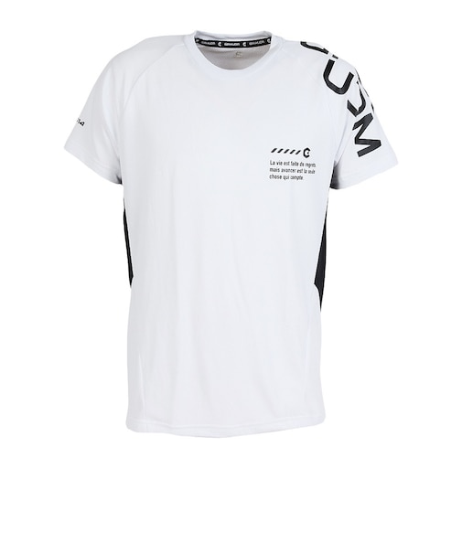 ドライプラスクール シャインブロック スループラス UV SEC 半袖Tシャツ CT6S0012-TR863-GRSD WHT