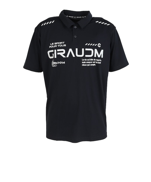 ドライプラスクール シャインブロックUV AUTHENTIC P 半袖ポロシャツ CT6S0013-TR863-GRSD NVY
