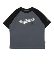 ニューバランス（new balance）ジュニア グラフィックラグラン 半袖Tシャツ YT61S5YUGT