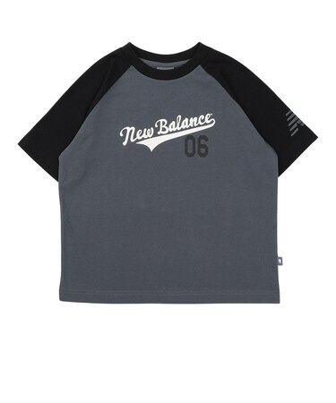 ニューバランス（new balance）ジュニア グラフィックラグラン 半袖Tシャツ YT61S5YUGT