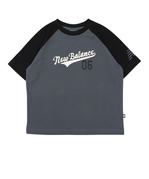 ニューバランス（new balance）ジュニア グラフィックラグラン 半袖Tシャツ YT61S5YUGT