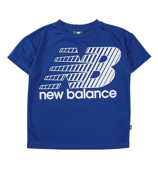 ニューバランス（new balance）ジュニア ポリエステル ビッグロゴ 半袖Tシャツ YT61U536TRY