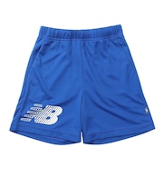 ニューバランス（new balance）ジュニア ポリエステル ビッグロゴ ショーツ YB6137ZYTRY