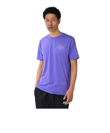 ニューバランス（new balance）リフレクティブポリTシャツ MT61Y4NSEPU