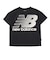 ニューバランス（new balance）ジュニア ポリエステル ビッグロゴ 半袖Tシャツ YT61U536BK