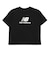 ニューバランス（new balance）ジュニア スタックド ロゴ 半袖Tシャツ YT6124DNBK