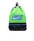ナイキ（NIKE）水泳バッグ 2ルームプールバッグ 緑 14L 1994040-0007 ナップザック スイミングバッグ