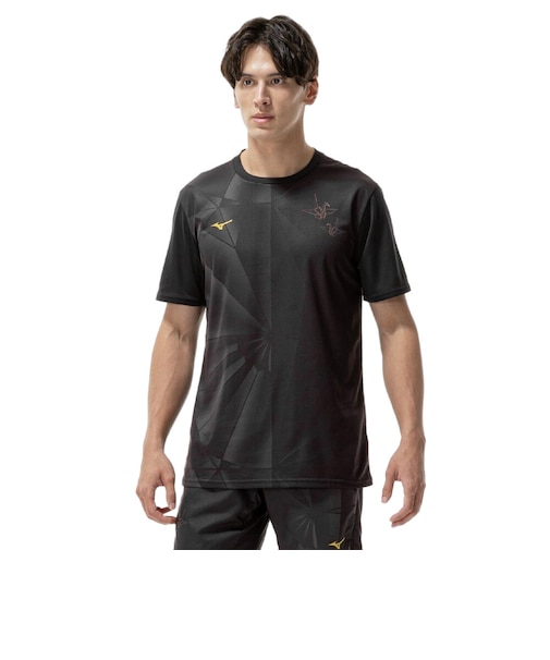 ミズノ（MIZUNO）ドライエアロフローグラフィックTシャツ J2MAD05490