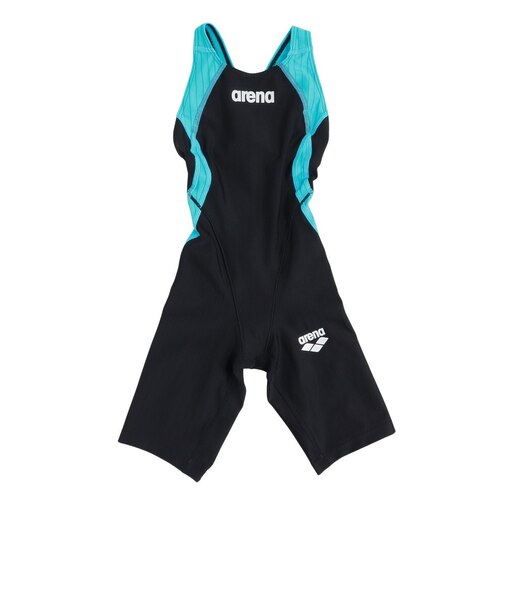 アリーナ（ARENA）水着 ジュニア 女子 水泳 アクアレーシングスパッツ WA承認モデル 黒×青 130-150サイズ AS6SRC50G BKBL レーシ…