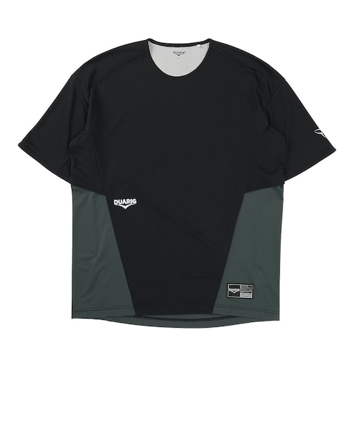 デュアリグ（DUARIG）ドライプラスクール UV クロスムーブモルフィット 半袖Tシャツ 6S0008-TRCT-863ES BLK