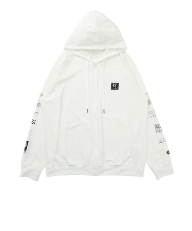 オーシャンパシフィック（Ocean Pacific）ラッシュガード ナイロンストレッチパーカーグラフィック 516477WT