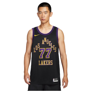 ナイキ（NIKE）ロサンゼルス レイカーズ シティ エディション ドライフィット NBA スウィングマン ジャージー DX8506-014