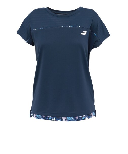 バボラ（BABOLAT）テニスウェア CLUB ショートスリーブシャツ BWG6331C-NV