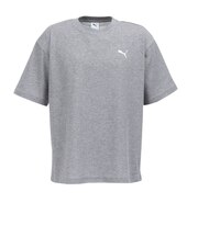 プーマ（PUMA）ESS エレベーテッド MX カモ BK PT 半袖Tシャツ 693749 03 GRY