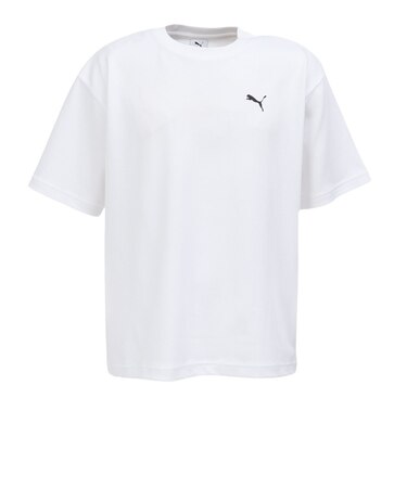 プーマ（PUMA）ESS エレベーテッド MX カモ BK PT 半袖Tシャツ 693749 02 WHT