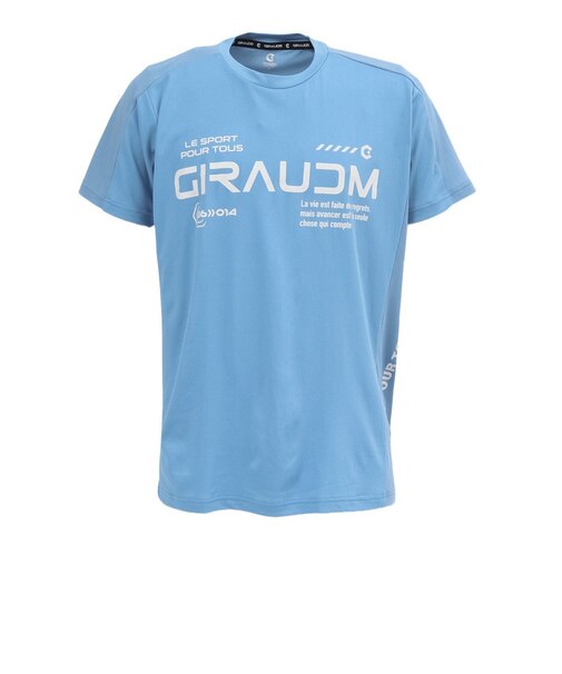 ドライプラスクール シャインブロック UV AUTHENTIC 半袖Tシャツ CT6S0010-TR863-GRSD SAX