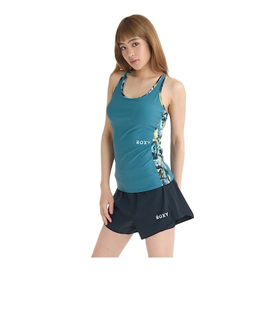 ロキシー（ROXY）フィットネス水着 レディース 水泳 YOU WILL DO FINE タンキニ 水着 26SPRSW261505GRN
