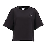 プーマ（PUMA）ESS ELEVATED リラックスド Tシャツ 694090 01 BLK