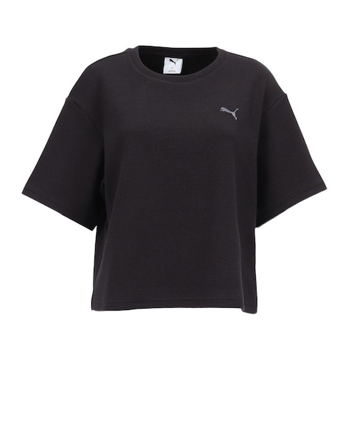 プーマ（PUMA）ESS ELEVATED リラックスド Tシャツ 694090 01 BLK