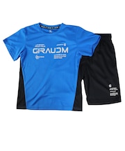 ジュニア ドライプラス 瞬速乾15 上下セット CT6S0034-TR865-GRSD BLU