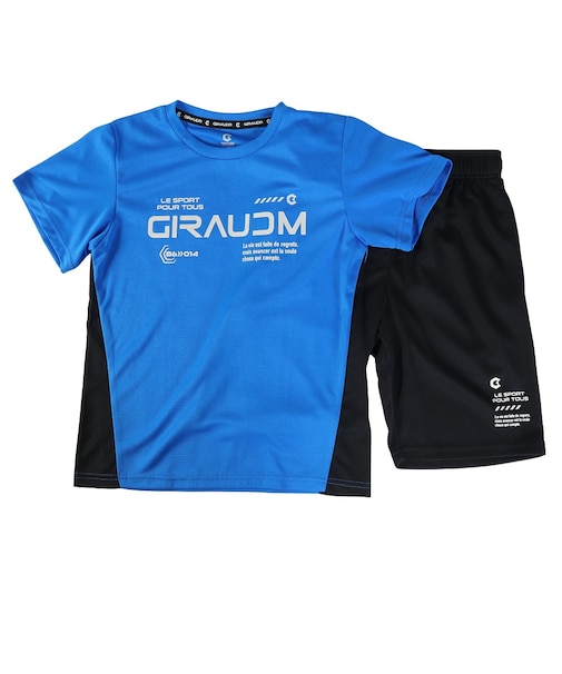 ジュニア ドライプラス 瞬速乾15 上下セット CT6S0034-TR865-GRSD BLU