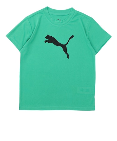 プーマ（PUMA）ジュニア TAD ESS キャット ロゴ 半袖Tシャツ 527188 40 GRN
