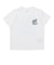 プーマ（PUMA）ボーイズ ミッド90S リラックスド バック グラフィック 半袖 Tシャツ 694225 02 WHT