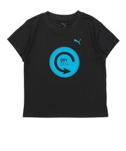 プーマ（PUMA）ジュニア ESS エレベーテッド ポリ 半袖Tシャツ 693703 01 BLK