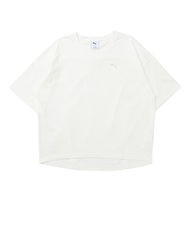 プーマ（PUMA）ESS エレベーテッド クール コクーン 半袖 Tシャツ 693770 02 WHT
