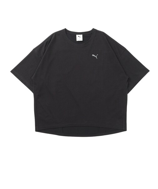 プーマ（PUMA）ESS エレベーテッド クール コクーン 半袖 Tシャツ 693770 01 BLK