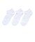 デュアリグ（DUARIG）底パイル スニーカーソックス 3足組 23～25cm 6S0106-WASK-895GSA WHT