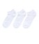デュアリグ（DUARIG）底パイル スニーカーソックス 3足組 23～25cm 6S0106-WASK-895GSA WHT